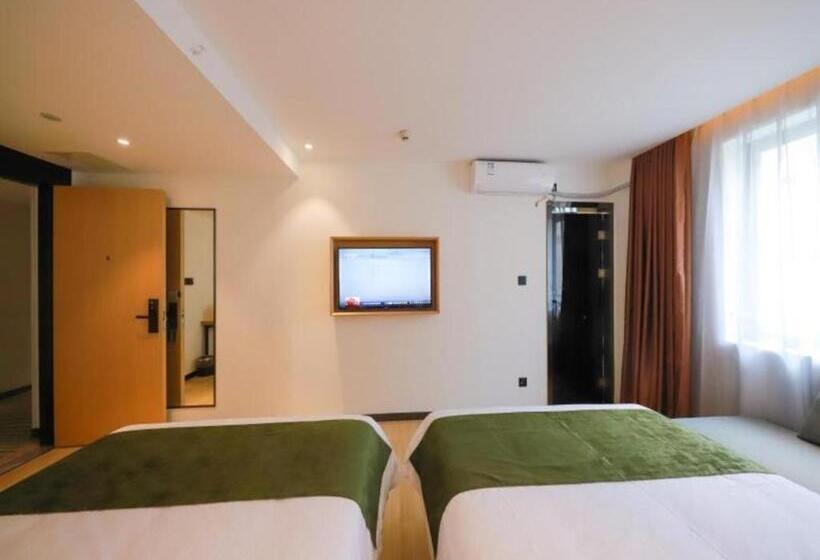 ホテル Green Tree Inn Guangxi Wuzhou 2nd Xinxing Road Liangguang Market