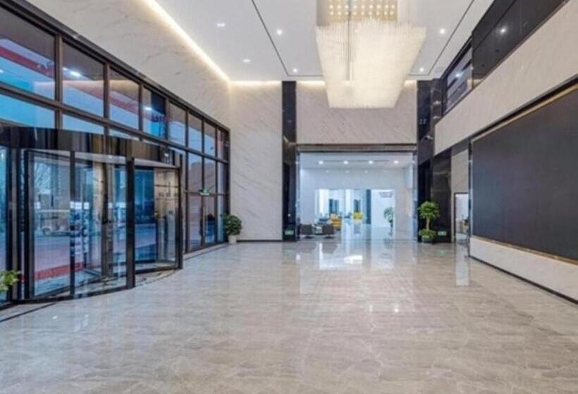 호텔 Green Tree Inn Zhejiang Ningbo Yuyao Haijixincheng Wholesales Market