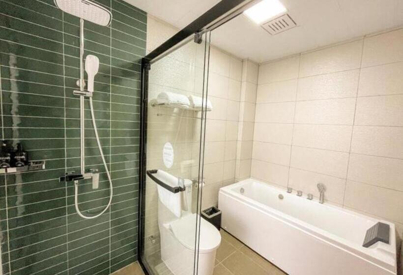 فندق Greentree Inn Express Guannan County Xinwan Bei Road
