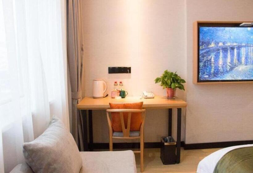 فندق Greentree Inn Express Guannan County Xinwan Bei Road