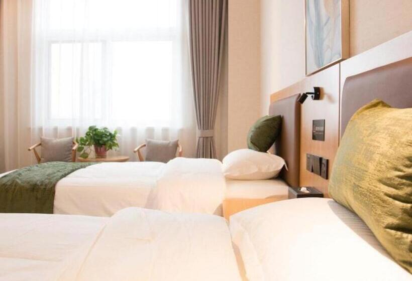 فندق Greentree Inn Express Guannan County Xinwan Bei Road