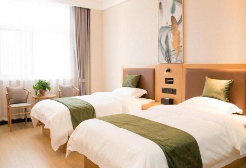 فندق Greentree Inn Express Guannan County Xinwan Bei Road