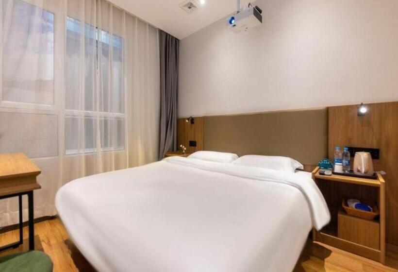 فندق Greentree Inn Express Lanzhou West Passenger Station Lanzhou Center