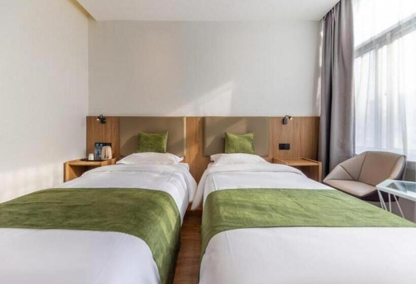 فندق Greentree Inn Express Lanzhou West Passenger Station Lanzhou Center