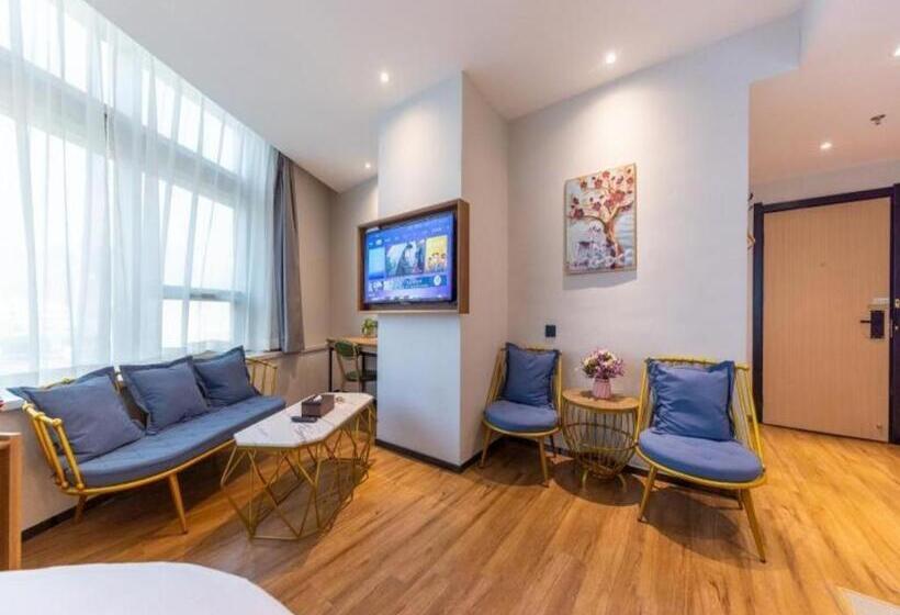 فندق Greentree Inn Express Lanzhou West Passenger Station Lanzhou Center