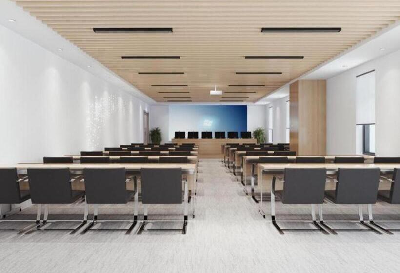 בית מלון כפרי Greentree Inn Tianjin Wuqing Development Zone Wanda Plaza