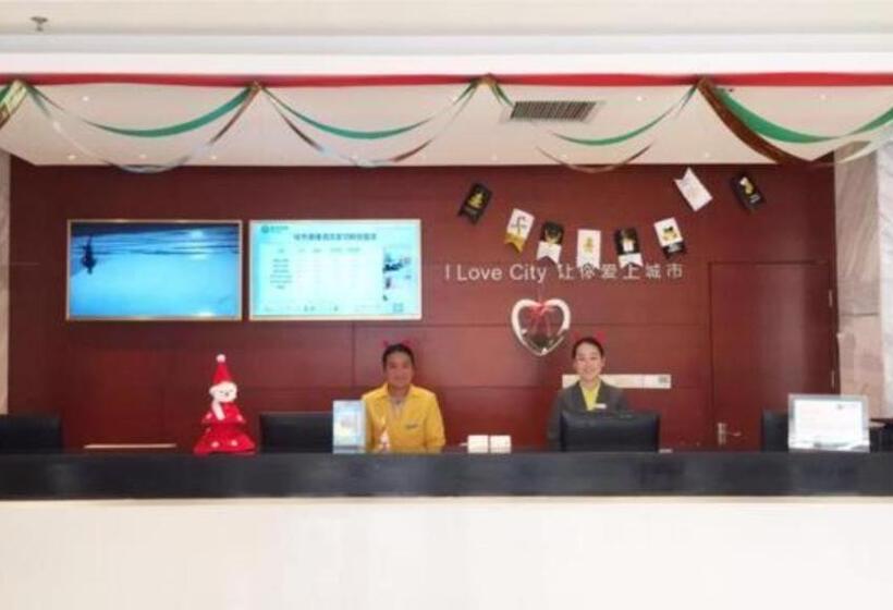 Отель City Comfort Inn Luohe Railway Station Jiefang Road