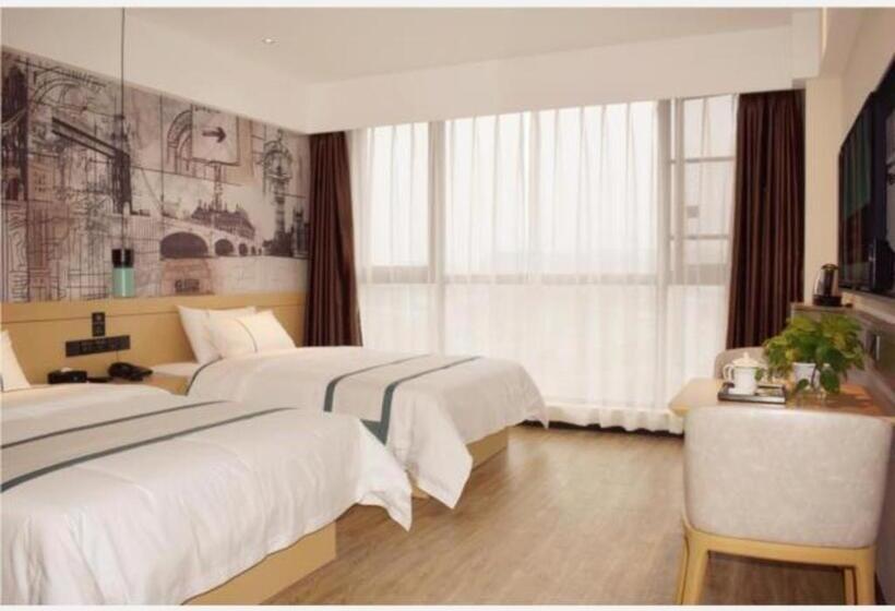 Отель City Comfort Inn Neijiang Zizhong Wuguan