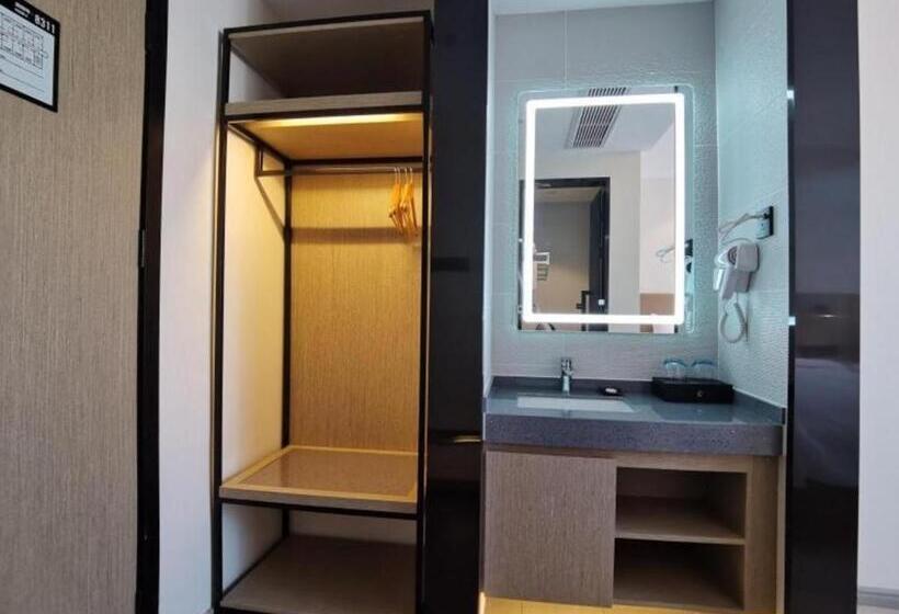 בית מלון כפרי Greentree Inn Express Fuzhou Linchuan District Gandong Auto City