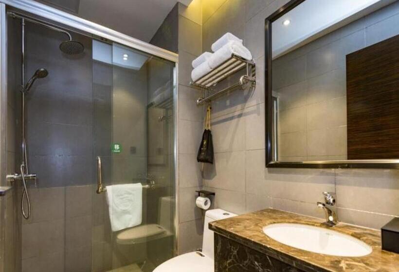 בית מלון כפרי Greentree Inn Express Fuzhou Minhou County Mindu Custom Park