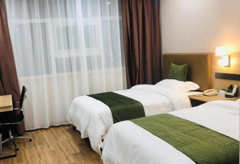 호텔 Greentree Inn Express Xuzhou Pizhou Tiefu Town Bus Station