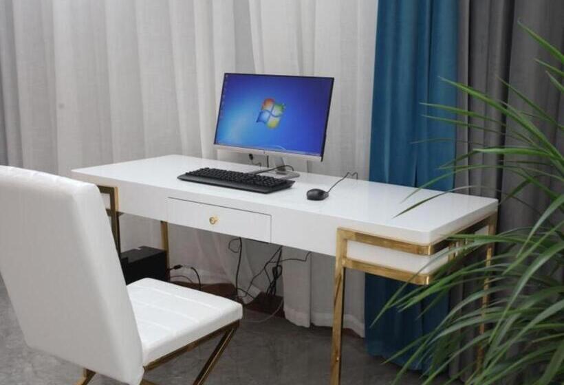 בית מלון כפרי Greentree Inn Heze Shan County New Bus Station