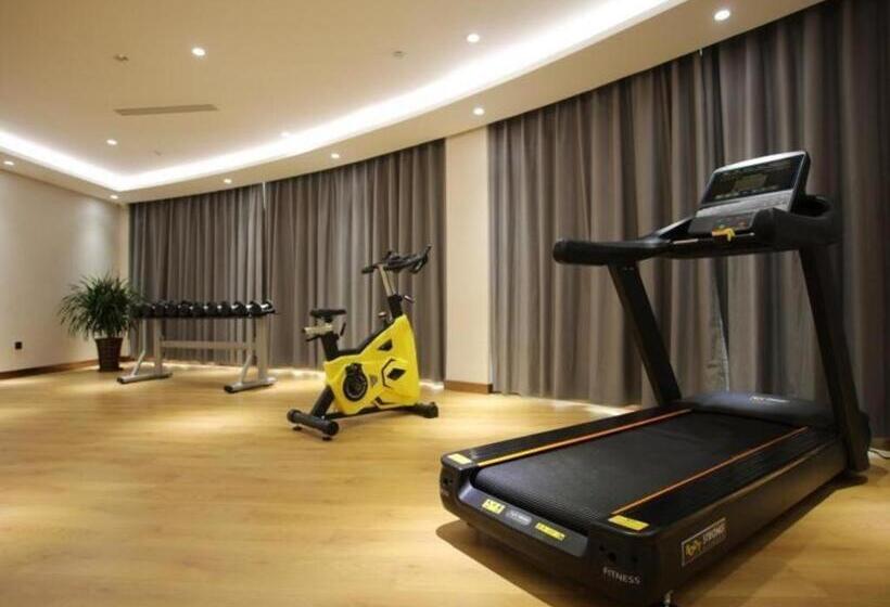 בית מלון כפרי Greentree Inn Heze Shan County New Bus Station