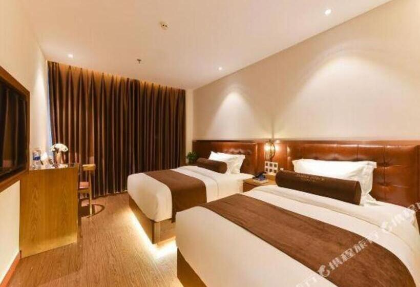 בית מלון כפרי James Joyce Coffetel Shijiazhuang The Mixc Jinyuan Tower Airport Bus