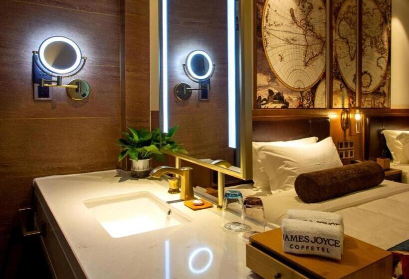 בית מלון כפרי James Joyce Coffetel· Wuhan Wangjiawan Taojialing Metro Station