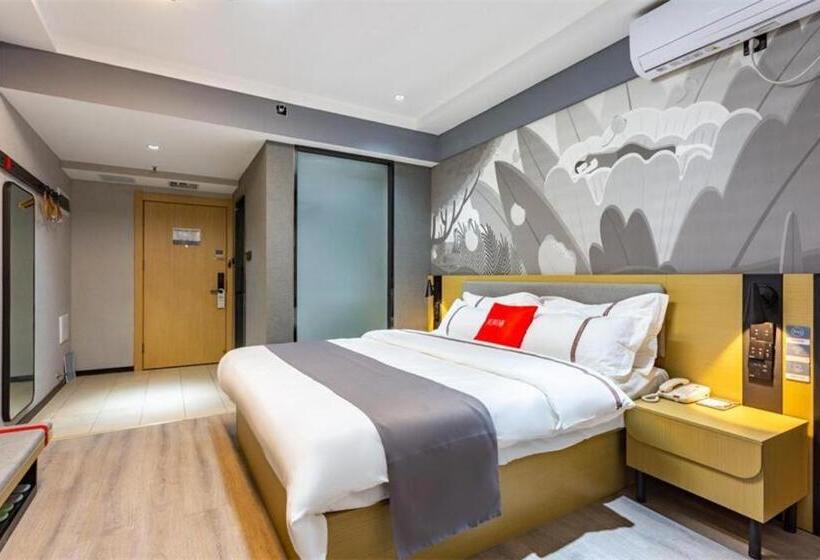 Отель Thank Inn Henan Zhoukou Chuanhui District Zhoukou Avenue Municipal Government