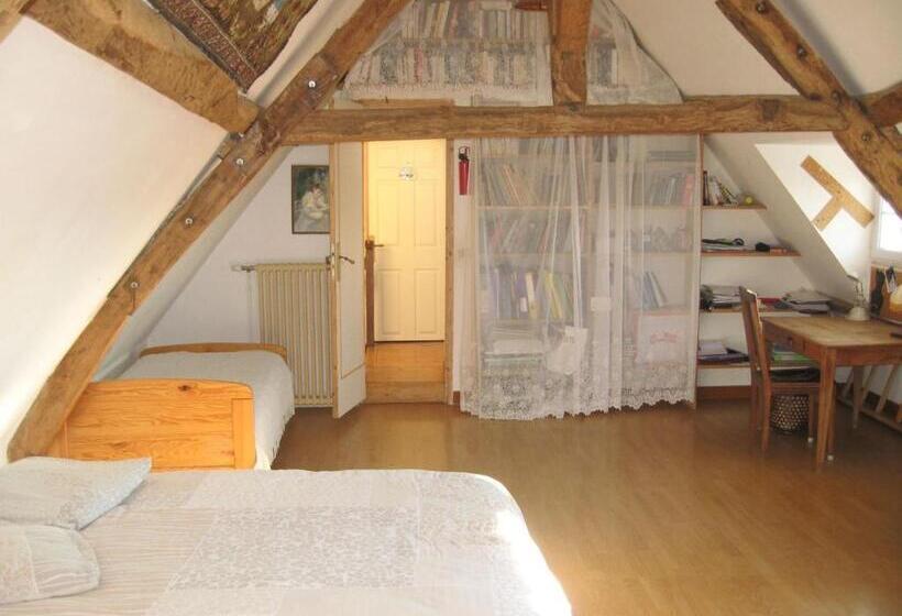 민박 Grande Chambre Calme Avec Vue, Wifi Et Parking   Le Pêchereau   Fr 1 591 559