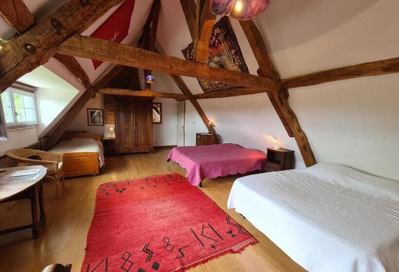 민박 Grande Chambre Calme Avec Vue, Wifi Et Parking   Le Pêchereau   Fr 1 591 559