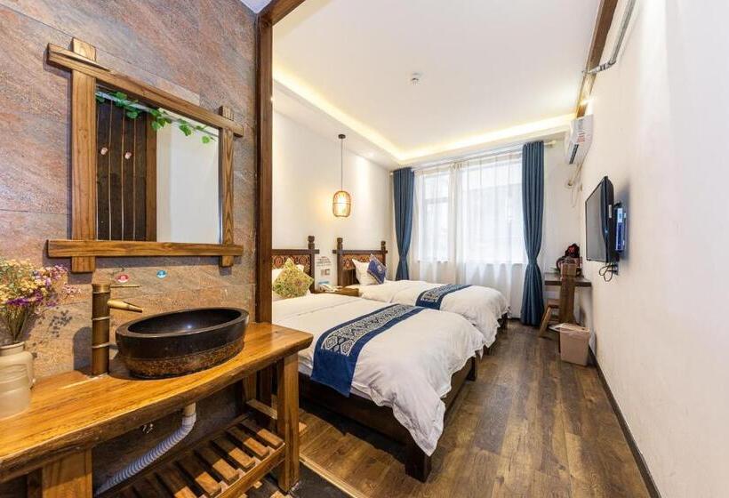 펜션 Bo Meng Ju Zhangjiajie