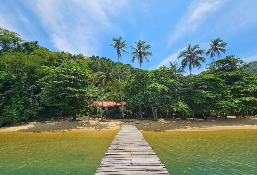 膳宿费 Casa Matatiso Quartos Privados Em Casa Hostel No Abraão