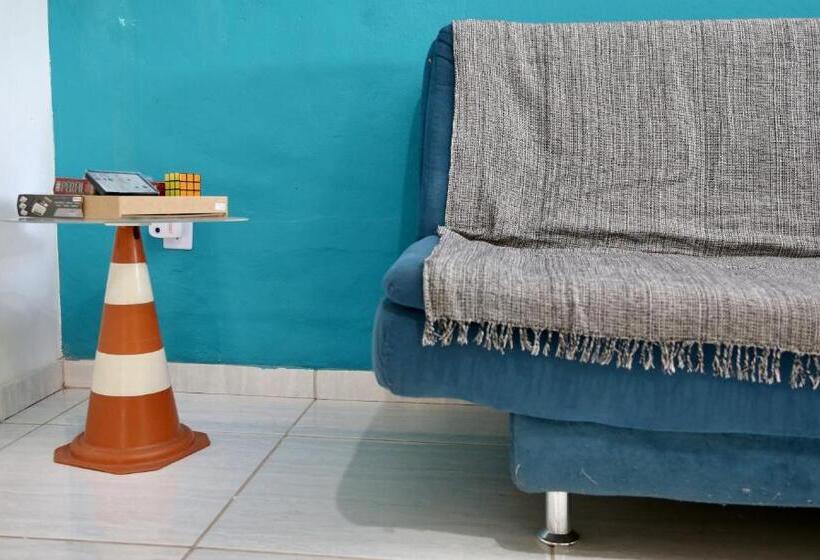 膳宿费 Casa Matatiso Quartos Privados Em Casa Hostel No Abraão