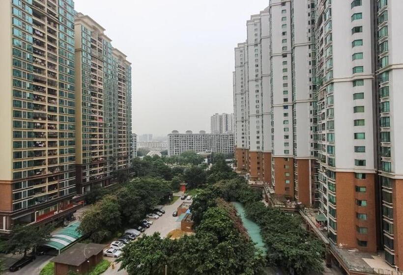 호텔 7days Inn Guangzhou Shijing Jinbi Xincheng