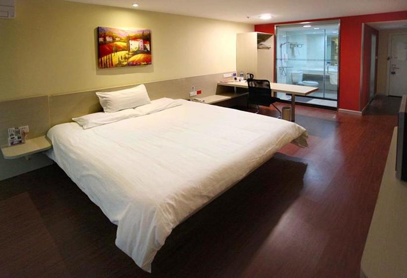 호텔 Hanting Express Shanghai Conference Centre Zhuguang Road