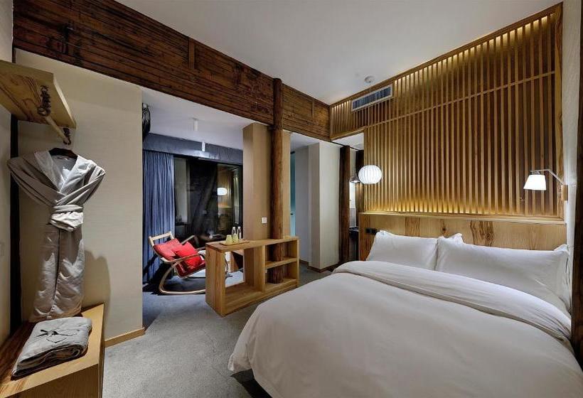 Schronisko Huangshan Seeing Inside Boutique Lodge