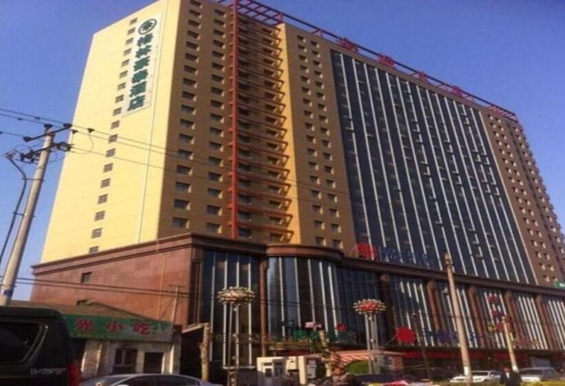 酒店 Greentree Inn Dingzhou Railway Station Business