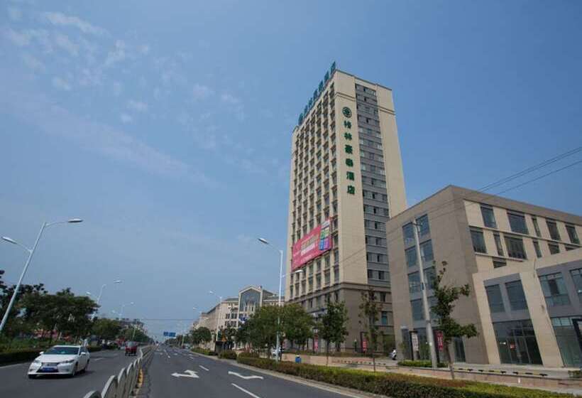酒店 Greentree Inn Anhui Guangde Zhongyang Lecheng Business