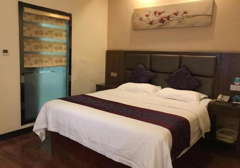 호텔 Greentree Inn Jiangsu Nantong Haimen Shanghe Plaza Express