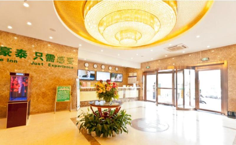 酒店 Greentree Inn Langfang Yanjiao Tianyang Plaza Express