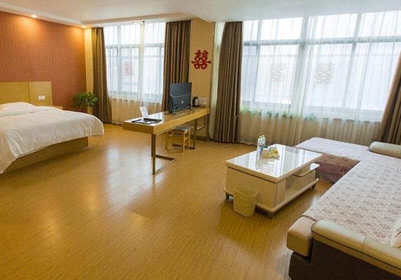 בית מלון כפרי Greentree Inn Shandong Linyi Yishui County Angel Garden Express