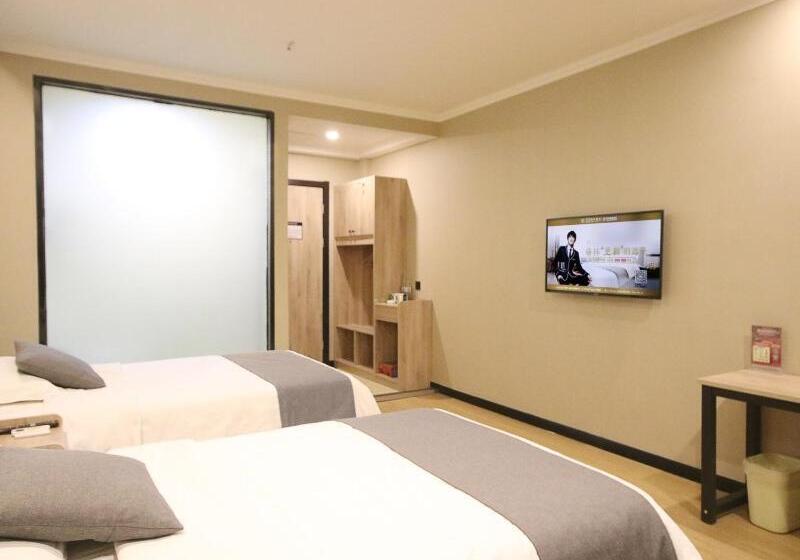 Hotel Greentree Inn Shandong Zaozhuang Tengzhou Fuqian Road Longquan Square Business
