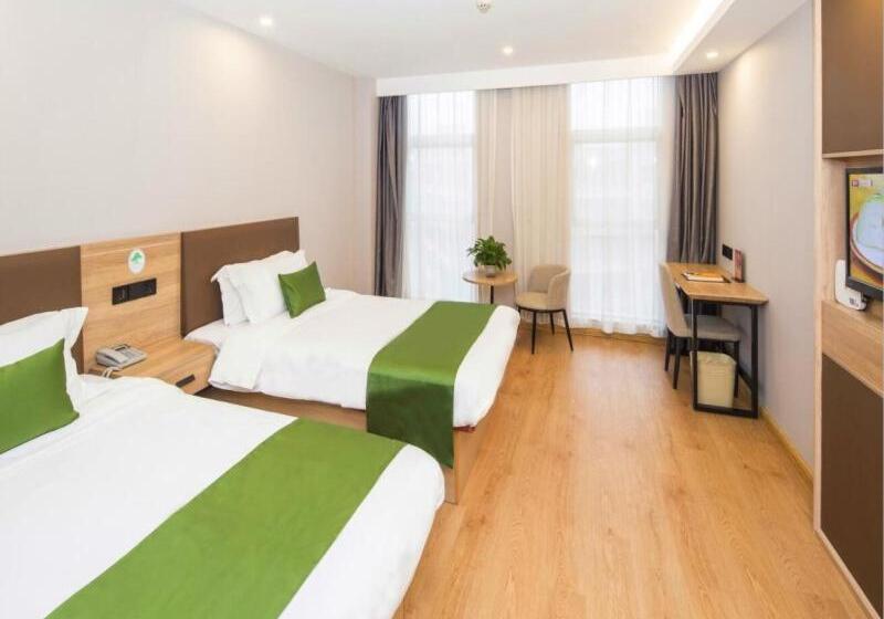 Отель Greentree Inn Tianjin Xiqing Development Zone Renrenle Square Express