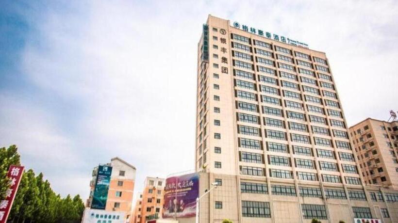 Отель Greentree Inn Zhumadian Yicheng Weisi Road  Business Road