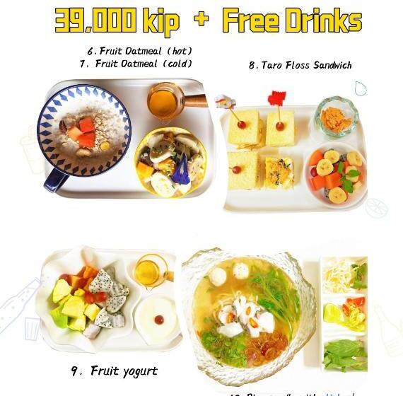 膳宿费 Syri Guesthouse Vientiane Hostel & Cafe