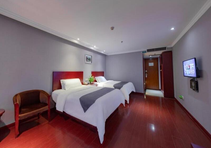 호텔 Greentree Inn Jiangsu Nanjing Maqun Street Ningzhi Road Shell