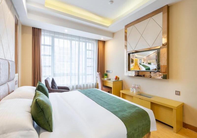 فندق Greentree Inn Zhejiang Jinhua Yiwu International Trade City Changchun Street Shell