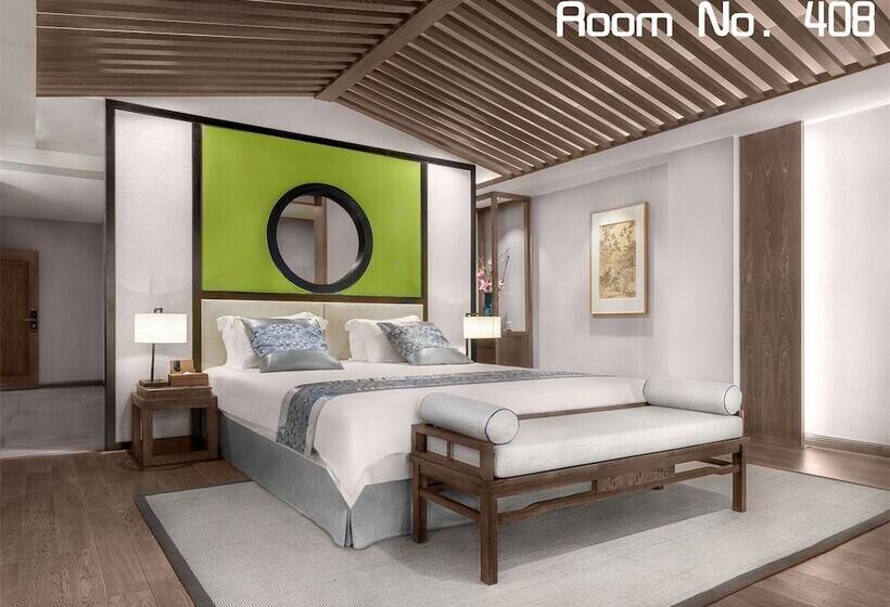 호텔 Yangshuo Picturesque Resort   Free Train Station Pick Up