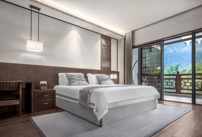 호텔 Yangshuo Picturesque Resort   Free Train Station Pick Up