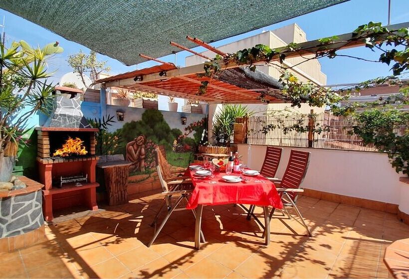Attic Terrace Bbq, Airport Barcelona, Cerca Playas Castelldefels