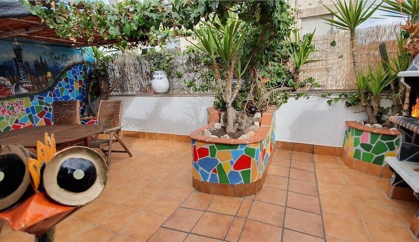 Attic Terrace Bbq, Airport Barcelona, Cerca Playas Castelldefels