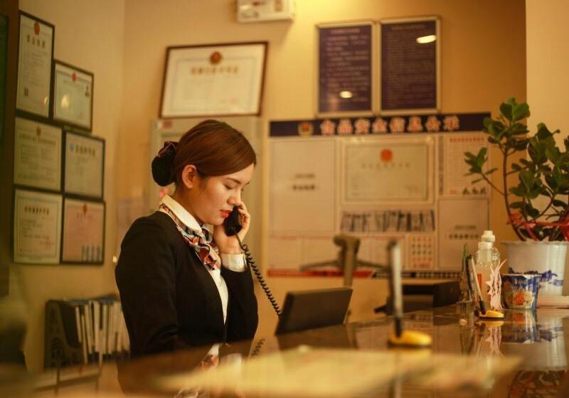 فندق Greentree Inn Shandong Yantai Fushan District Yongda Street Express