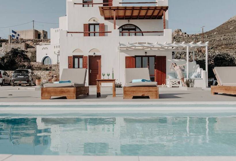 Villa Of Roses In Naxos   Private Villa With Pool