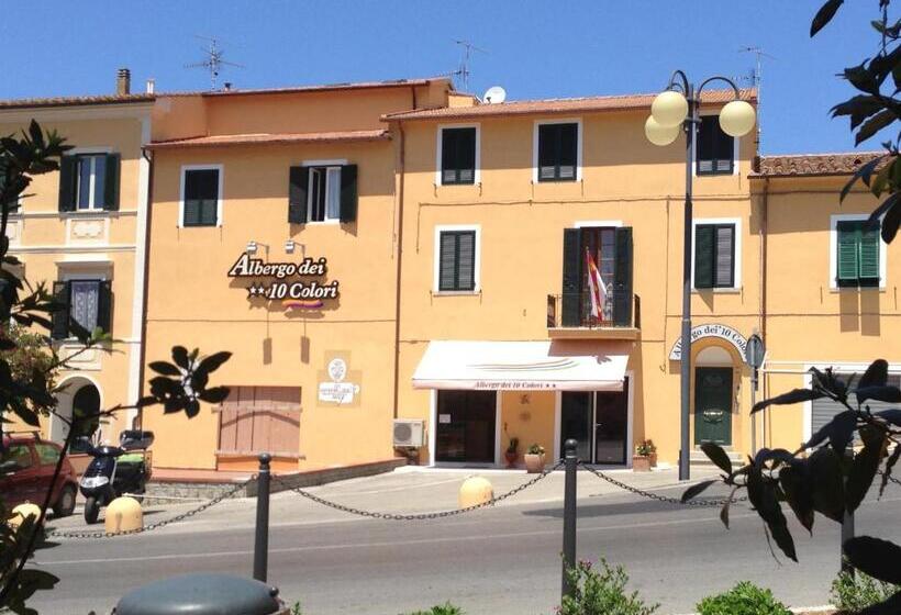 Отель Albergo Dei 10 Colori