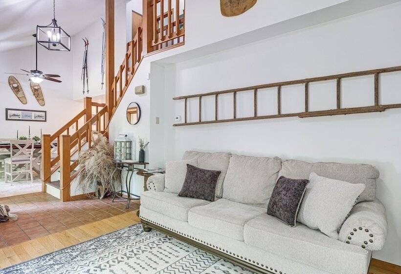 Alden Home W/ Fire Pit: Steps To Torch Lake!