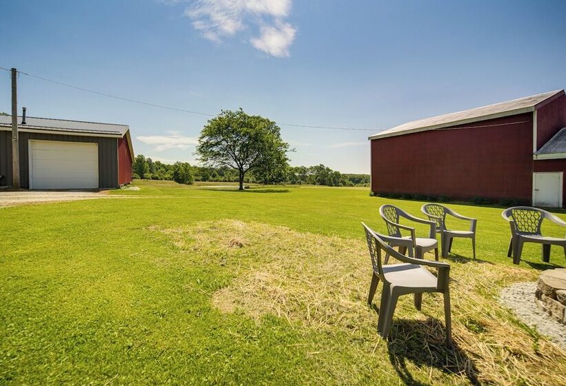 Country Home W/ Fishing Ponds Near Canadohta Lake