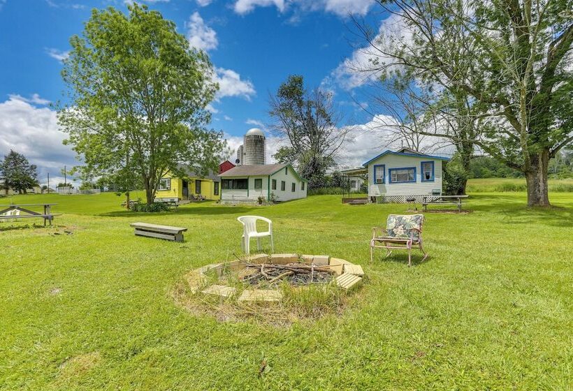 Historic Honesdale Cabin On Farm & Animal Rescue!