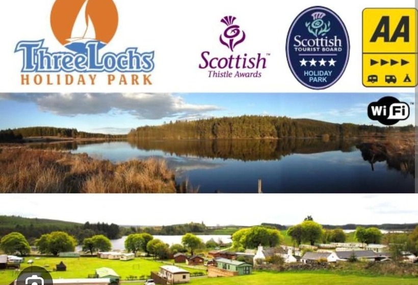 فندق Lochside Retreat At Three Lochs Holiday Park